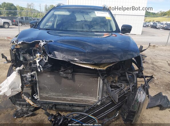 5N1AT2MT5GC763339 2016 NISSAN ROGUE Black Widok wnętrza z tyłu