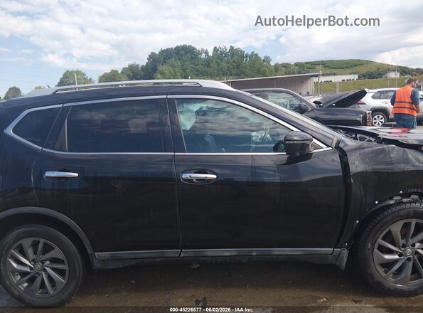 5N1AT2MT5GC763339 2016 NISSAN ROGUE Black Widok wnętrza 360 stopni