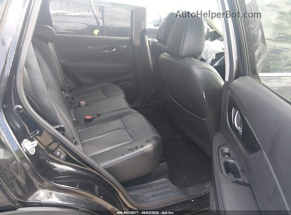 5N1AT2MT5GC763339 2016 NISSAN ROGUE Black Widok naklejki z numerem VIN