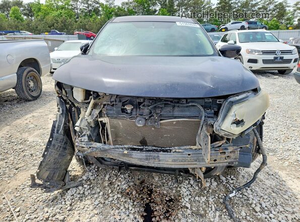 5N1AT2MT5GC797197 2016 NISSAN ROGUE Black Вид спереду