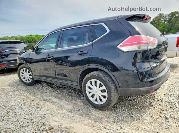 5N1AT2MT5GC797197 2016 NISSAN ROGUE Black Задня ліва чверть