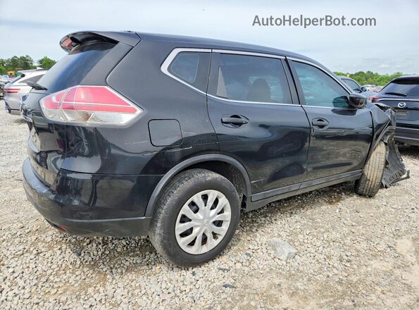 5N1AT2MT5GC797197 2016 NISSAN ROGUE Black Задня права чверть