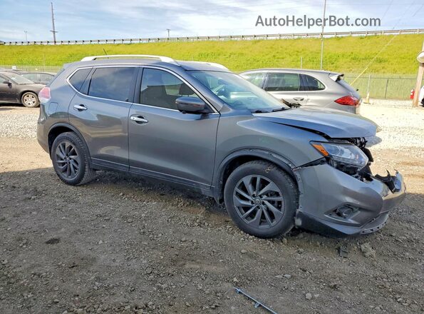 5N1AT2MT5GC841389 2016 NISSAN ROGUE Gray Przód prawy