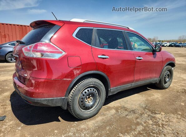 5N1AT2MT5GC870097 2016 NISSAN ROGUE Red 
