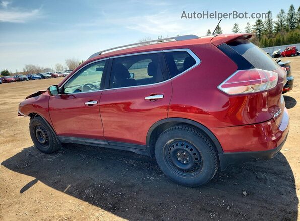 5N1AT2MT5GC870097 2016 NISSAN ROGUE Red 