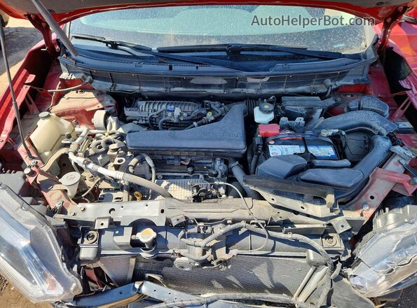 5N1AT2MT5GC870097 2016 NISSAN ROGUE Red 