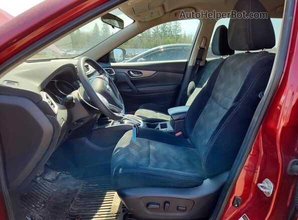 5N1AT2MT5GC870097 2016 NISSAN ROGUE Red 