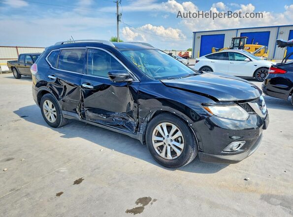 5N1AT2MT5GC920853 2016 NISSAN ROGUE Black Front right