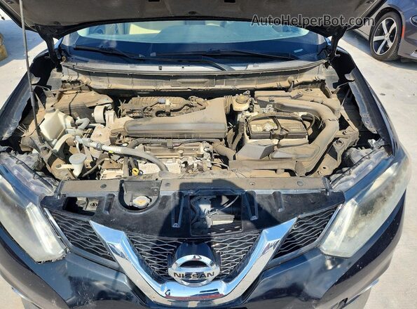 5N1AT2MT5GC920853 2016 NISSAN ROGUE Black Engine compartment view