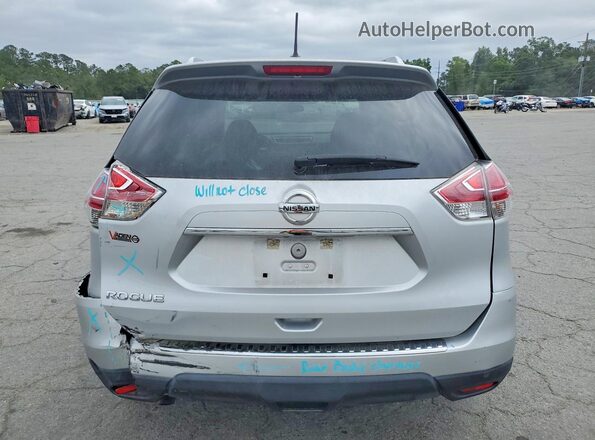 5N1AT2MT5GC925051 2016 NISSAN ROGUE Silver 