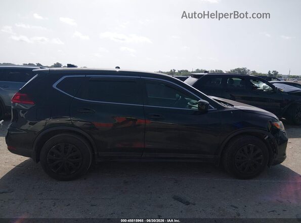 5N1AT2MT5HC746865 2017 NISSAN ROGUE Black Widok wnętrza z tyłu
