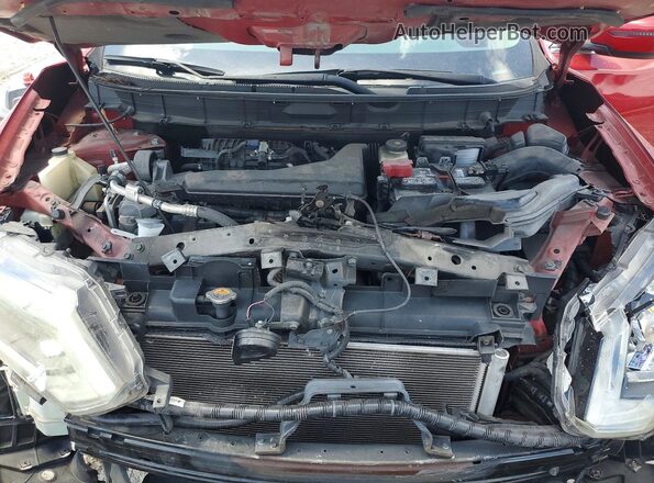 5N1AT2MT5HC804943 2017 NISSAN ROGUE Red 