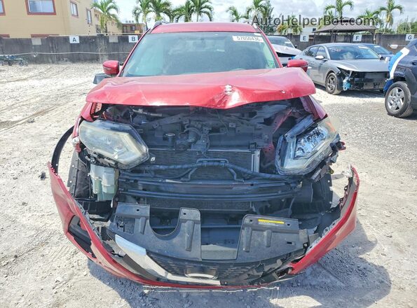 5N1AT2MT5HC804943 2017 NISSAN ROGUE Red 