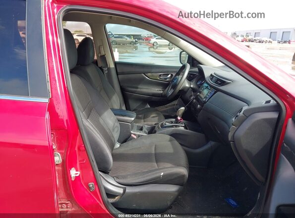 5N1AT2MT5HC867640 2017 NISSAN ROGUE Red Սալոնի դիմացի տեսք