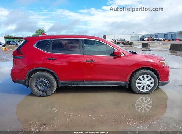 5N1AT2MT5HC867640 2017 NISSAN ROGUE Red Սալոնի հետևի տեսք
