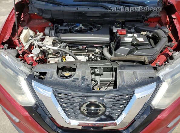5N1AT2MT5JC725021 2018 NISSAN ROGUE Red 