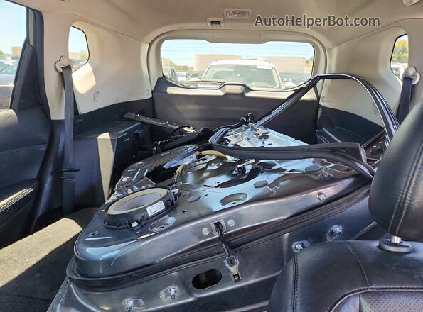 5N1AT2MT5JC737024 2018 NISSAN ROGUE Gray Widok tylnych siedzeń