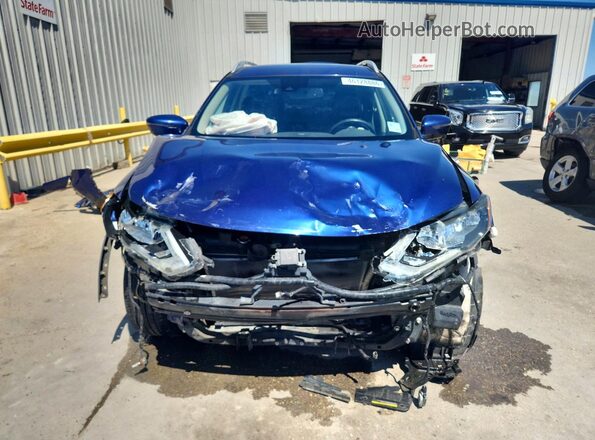 5N1AT2MT5JC740344 2018 NISSAN ROGUE Blue Front view