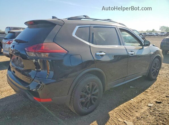 5N1AT2MT5JC750467 2018 NISSAN ROGUE Черный Задняя правая четверть