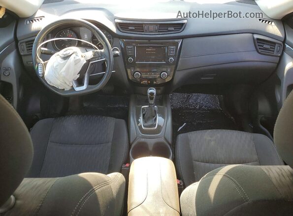 5N1AT2MT5JC750467 2018 NISSAN ROGUE Черный Вид панели приборов