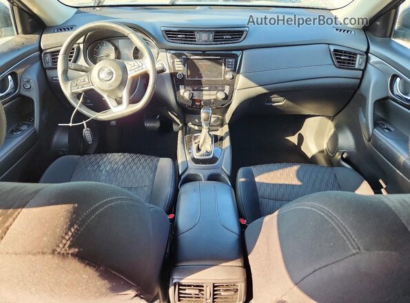 5N1AT2MT5JC800574 2018 NISSAN ROGUE Black Dashboard view