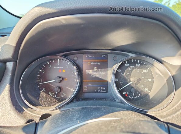 5N1AT2MT5JC800574 2018 NISSAN ROGUE Black Instrument cluster view