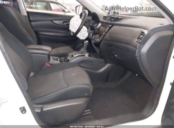 5N1AT2MT5KC703439 2019 NISSAN ROGUE Белый Вид салона спереди