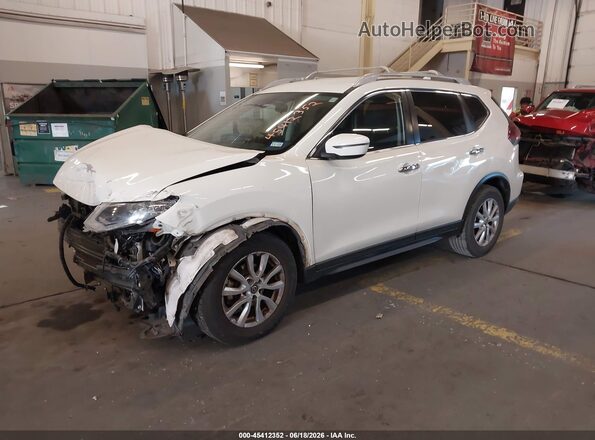 5N1AT2MT5KC703439 2019 NISSAN ROGUE Белый Передняя левая четверть
