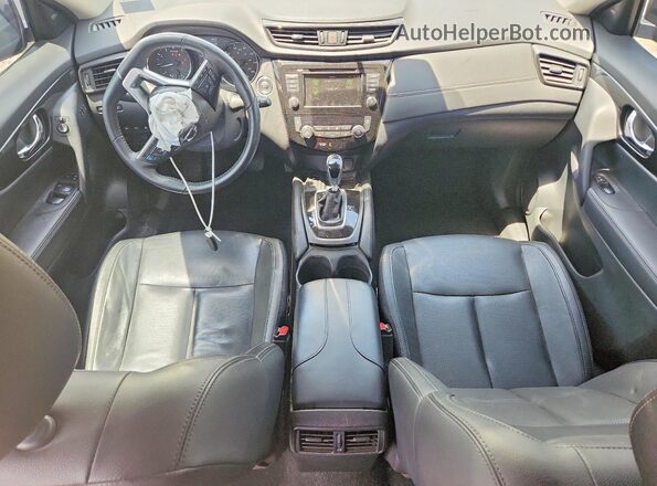 5N1AT2MT5KC772227 2019 NISSAN ROGUE Gray Dashboard view