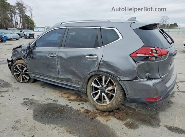 5N1AT2MT5KC775497 2019 NISSAN ROGUE Серый Задняя левая четверть