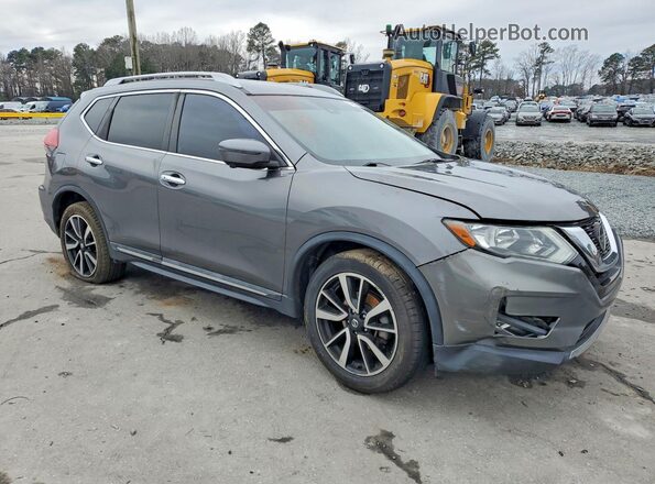5N1AT2MT5KC775497 2019 NISSAN ROGUE Серый Передняя правая четверть