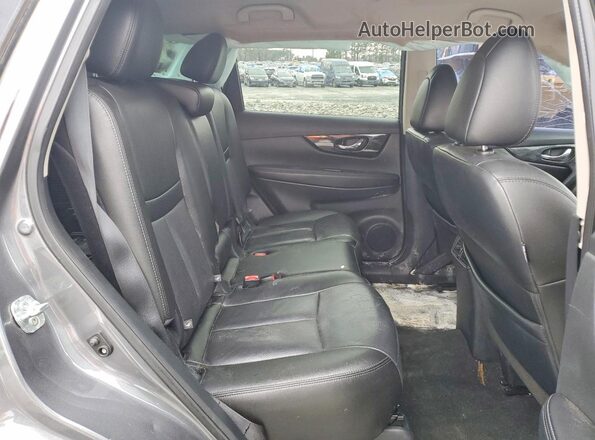 5N1AT2MT5KC775497 2019 NISSAN ROGUE Серый Вид задней части салона