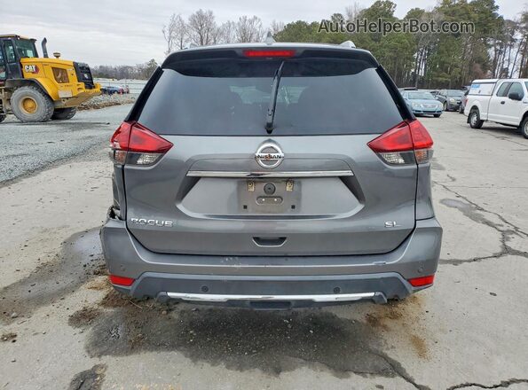 5N1AT2MT5KC775497 2019 NISSAN ROGUE Серый Вид сзади