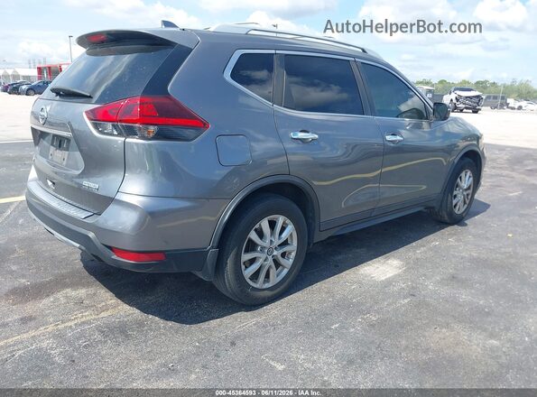 5N1AT2MT5KC796995 2019 NISSAN ROGUE Gray Trasero derecho