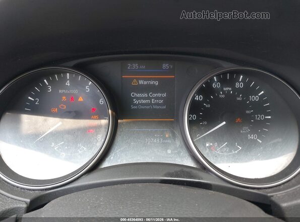 5N1AT2MT5KC796995 2019 NISSAN ROGUE Gray Vista de los asientos traseros