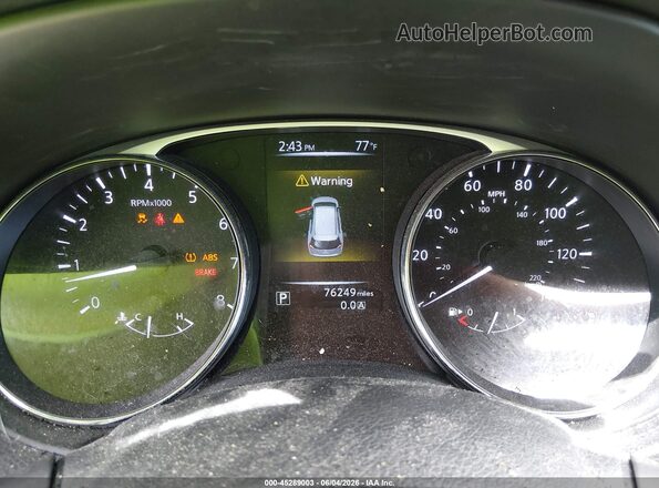 5N1AT2MT6GC796186 2016 NISSAN ROGUE Black Вид задніх сидінь
