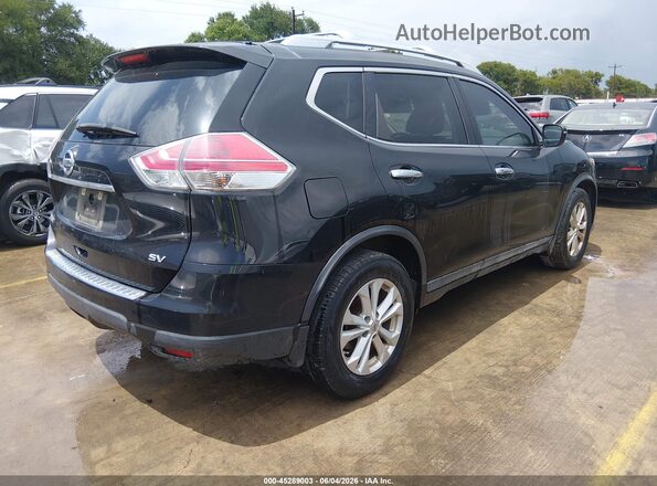 5N1AT2MT6GC796186 2016 NISSAN ROGUE Black Задня права чверть