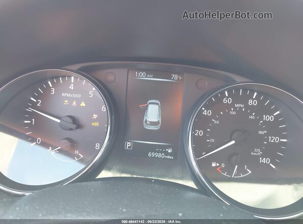 5N1AT2MT6HC776280 2017 NISSAN ROGUE Gray Вид задніх сидінь