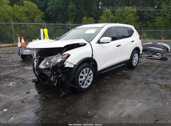 5N1AT2MT6HC796061 2017 NISSAN ROGUE White Առջևի ձախ երեք քառորդ տեսարան