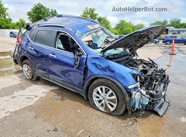 5N1AT2MT6HC895883 2017 NISSAN ROGUE Blue Front right