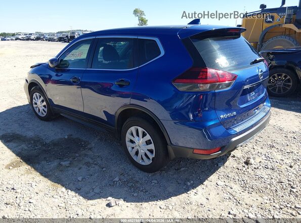 5N1AT2MT6JC775264 2018 NISSAN ROGUE Blue Tył lewy