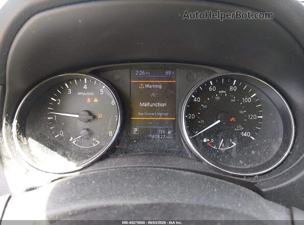 5N1AT2MT6JC775264 2018 NISSAN ROGUE Blue Widok tylnych siedzeń