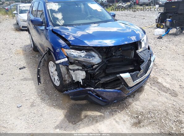 5N1AT2MT6JC775264 2018 NISSAN ROGUE Blue Widok z przodu