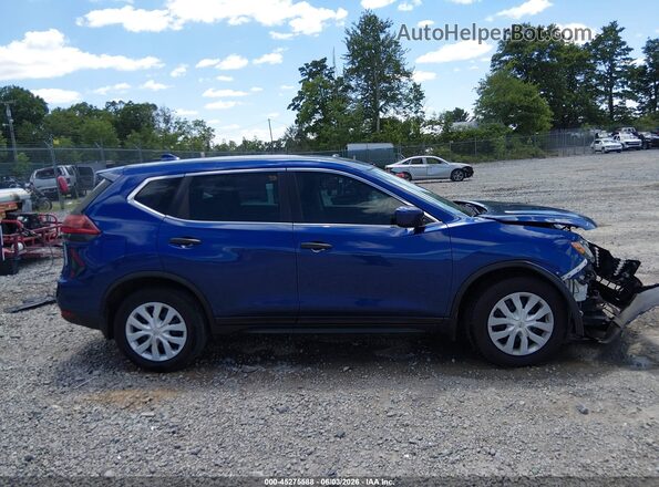5N1AT2MT6JC775264 2018 NISSAN ROGUE Blue Widok wnętrza 360 stopni