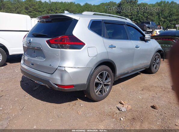 5N1AT2MT6JC793490 2018 NISSAN ROGUE Silver უკანა მარჯვენა