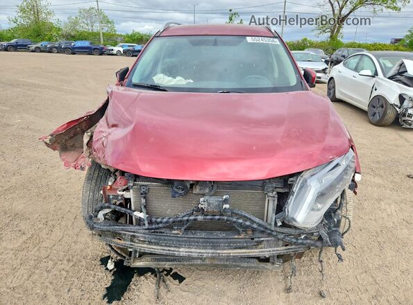 5N1AT2MT6JC797023 2018 NISSAN ROGUE Red Front view
