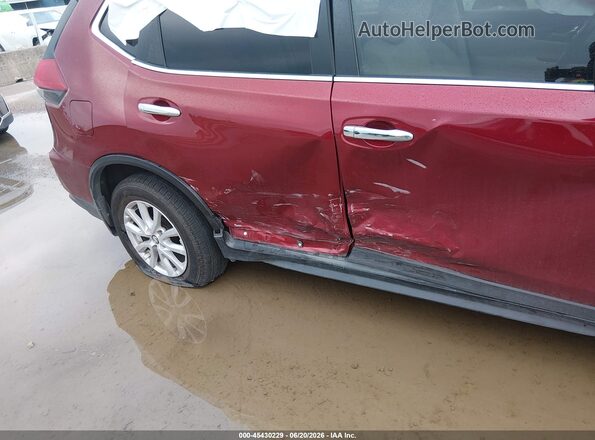 5N1AT2MT6JC848987 2018 NISSAN ROGUE Red წინა ხედი