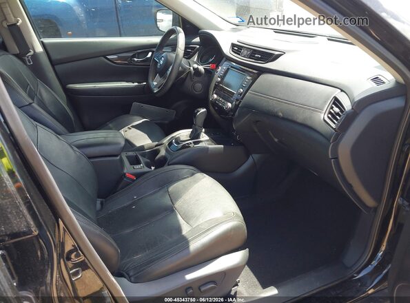 5N1AT2MT6KC803663 2019 NISSAN ROGUE Black Front interior view