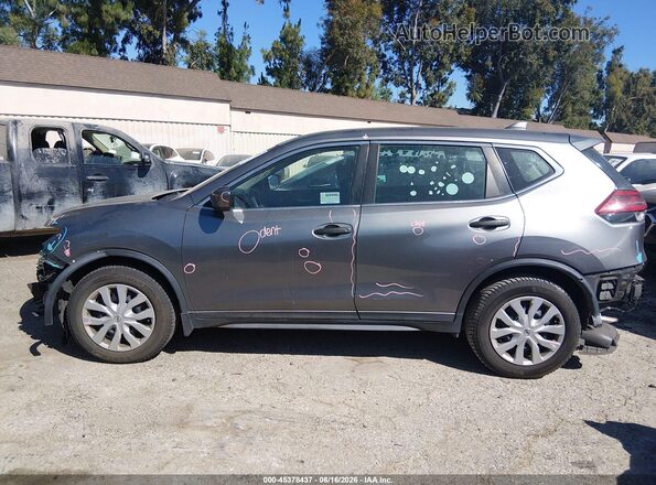 5N1AT2MT6KC844374 2019 NISSAN ROGUE Gray 