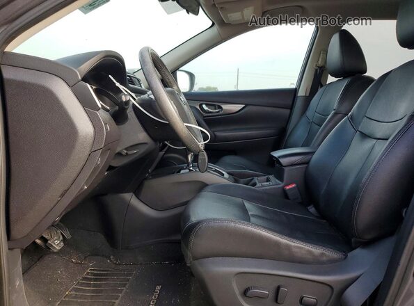5N1AT2MT7GC761382 2016 NISSAN ROGUE Gray Front interior view